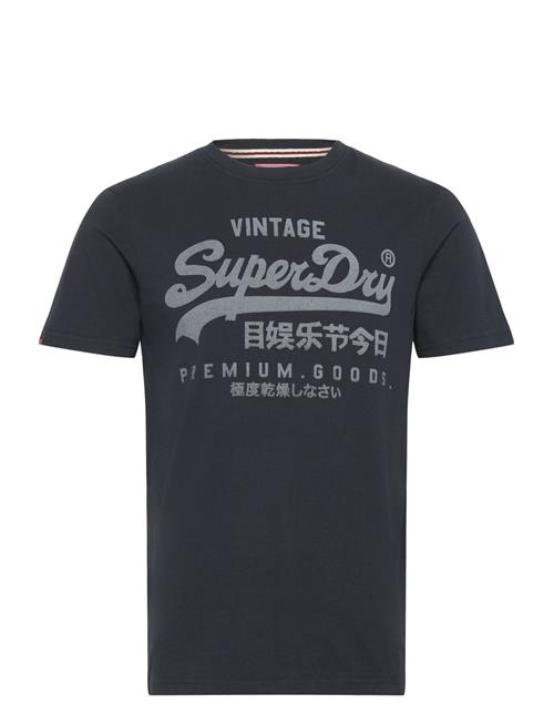 Vl Classic Tee Superdry Navy