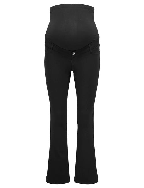 Olmrain Life Reg Push Up Flared Noos Only Maternity Black