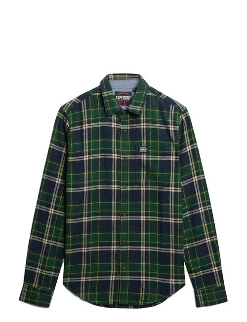 L/S Cotton Lumberjack Shirt Superdry Green