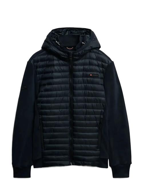 Hood Storm Fleece Hybrid Jkt Superdry Sport Navy