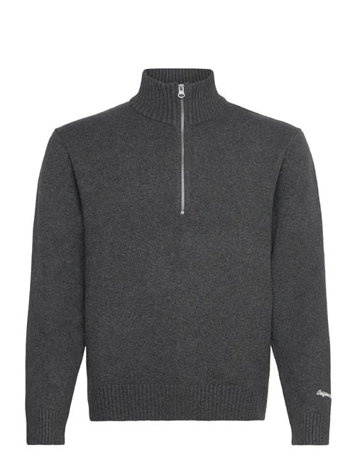 Jack & Jones Jornorrebro Knit Half Zip Sn Jack & J S Grey