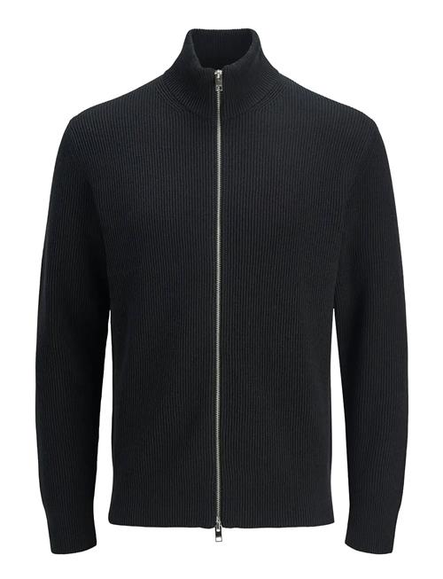 Jack & Jones Jjeperfect Knit Zip Cardigan Sn Jack & J S Black