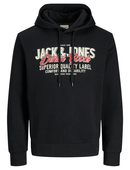 Jack & Jones Jjelogo Sweat Hood 2 Col 25/26 Noos Jack & J S Black