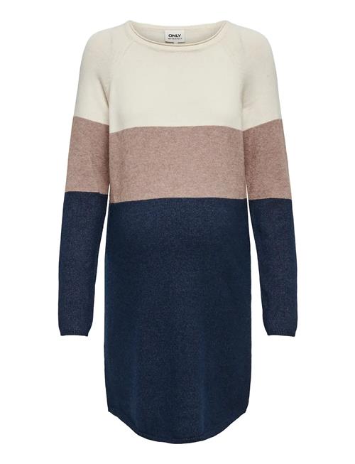 Olmlillo L/S Dress Knt Noos Only Maternity Navy