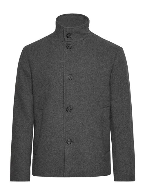Slhrainar Wool Blend Jacket Noos Selected Grey