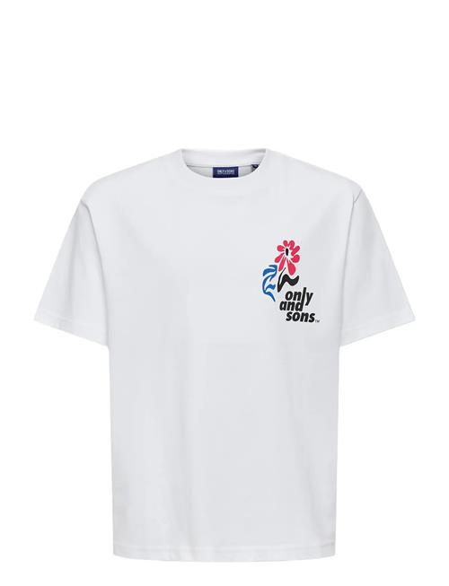 Osjfred Laurent Flow. Rlx Ss Jrs Noos ONLY & SONS White