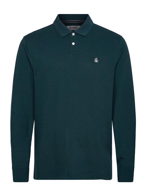 Ls Cttn Tncl Piq Pol Original Penguin Green