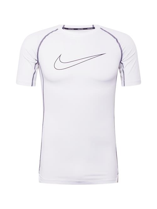 NIKE Funktionsskjorte  sort / hvid