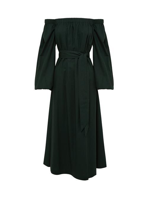 Willa Kjole 'LEETON MIDI DRESS'  grøn