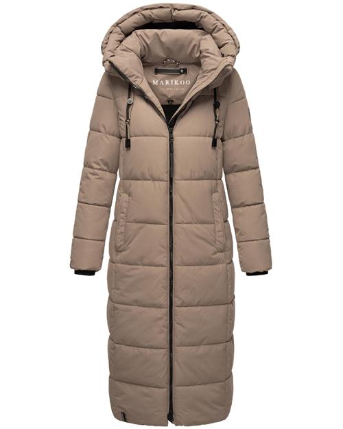 MARIKOO Vinterfrakke 'Nadeshikoo XVI'  taupe