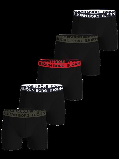 COTTON STRETCH BOXER 5p, MULTIPACK 2