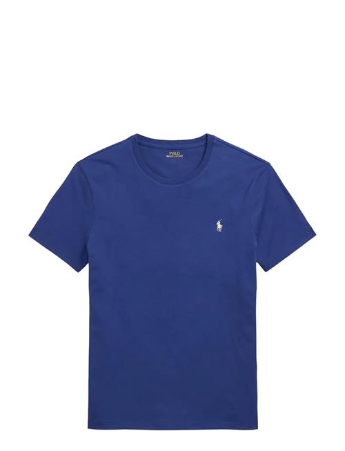 Custom Slim Fit Jersey Crewneck T-Shirt Polo Ralph Lauren Blue