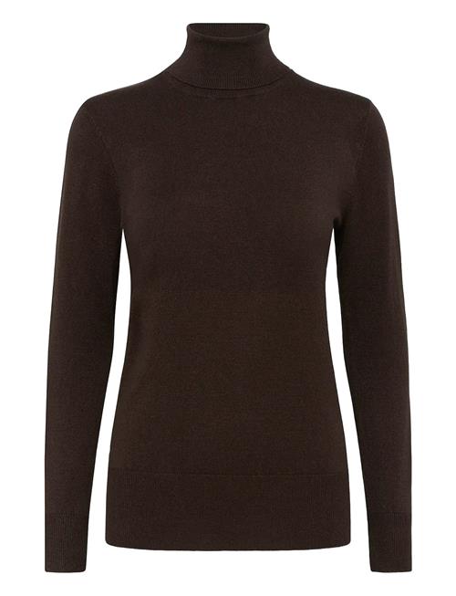 Astrid Roll Neck Kaffe Brown