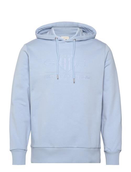 Reg Tonal Shield Hoodie GANT Blue