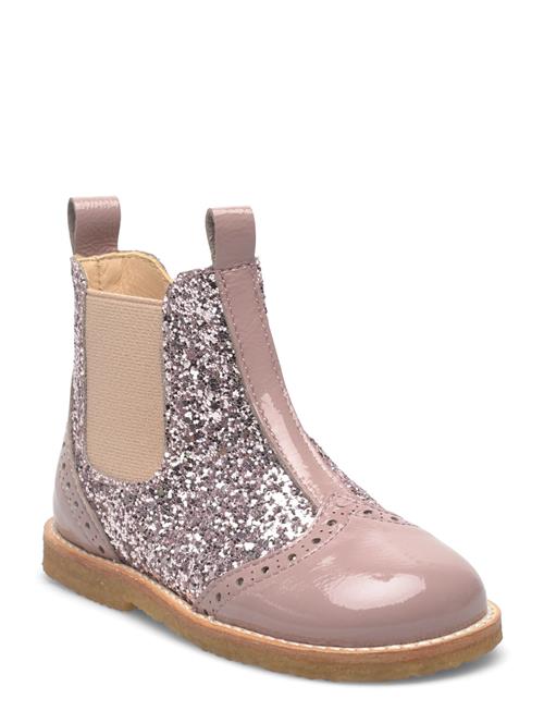 Booties - Flat - With Zipper ANGULUS Pink