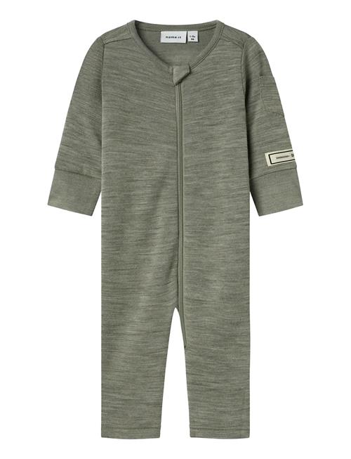 Nbmwyla Wo/Vi Ls Suit Name It Khaki