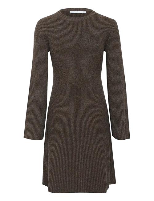 Antaligz Wool Short Dress Noos Gestuz Brown