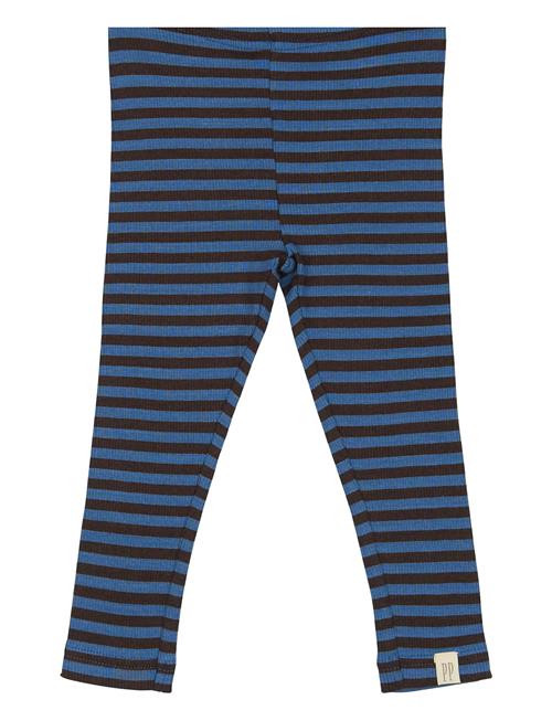 Legging Modal Striped Petit Piao Blue