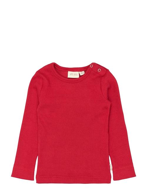 T-Shirt L/S Modal Petit Piao Red