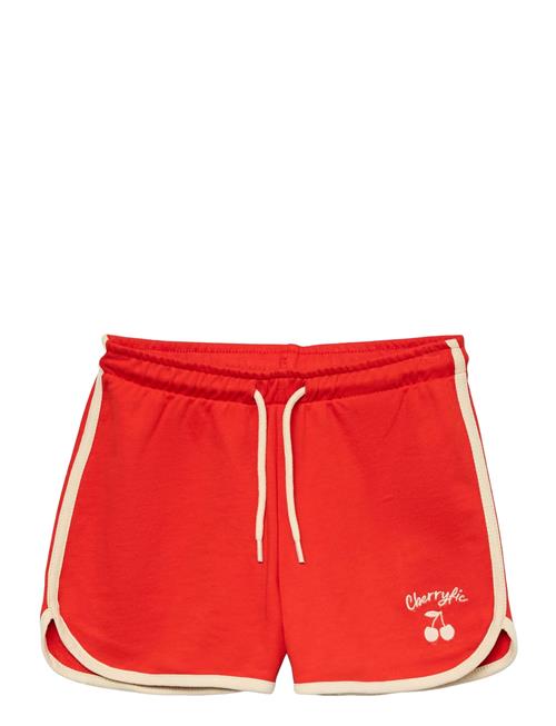Vmbrenda Pop Mw Slit Shorts Jrs Girl Vero Moda Girl Red