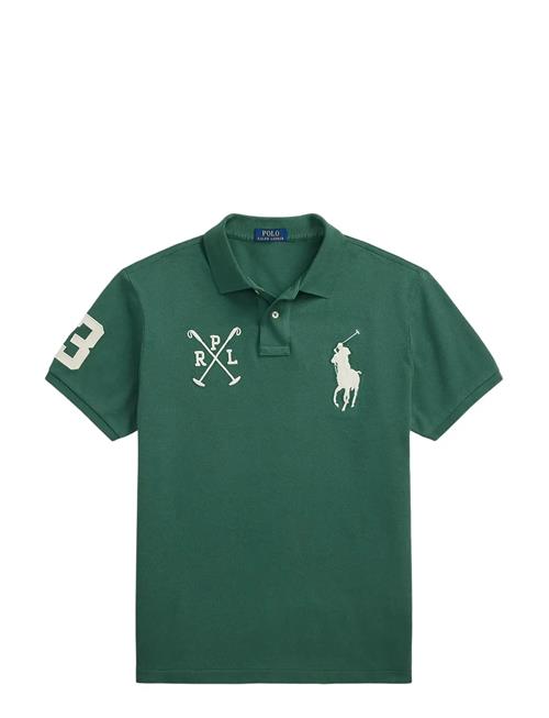 20/1 Mesh-Ssl-Psh Polo Ralph Lauren Green
