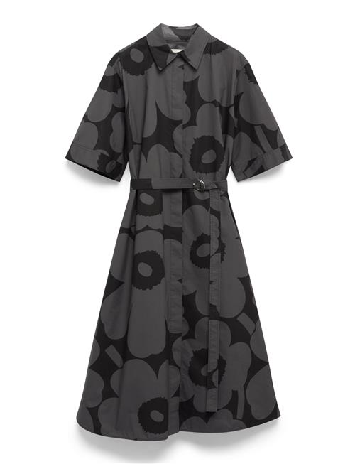 Popliini Unikko Marimekko Black