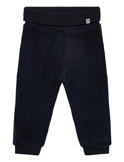 Pants Wool Fleece Huttelihut Navy