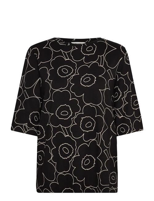 Kollaasi Piirto Unikko Marimekko Black
