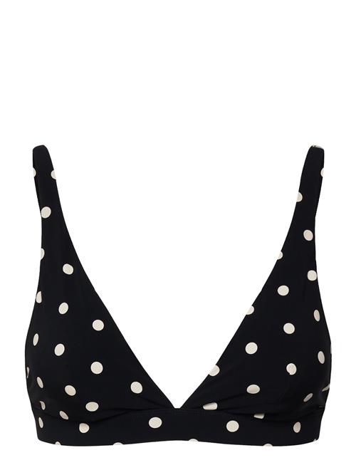Polky - Unwired Triangle Bra Swimsuit Etam Black