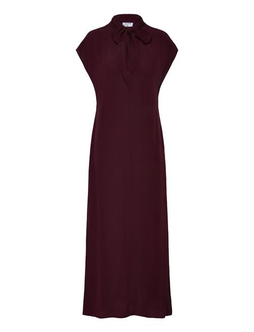 Long Tie-Neck Dress Filippa K Burgundy