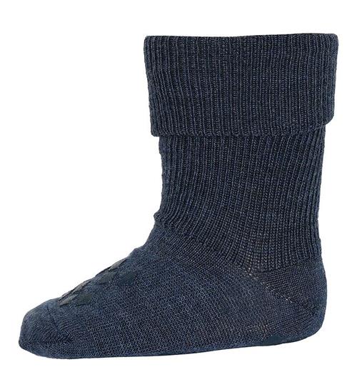 MP Strømper - Uld - ABS - Rio - Dark Denim Melange