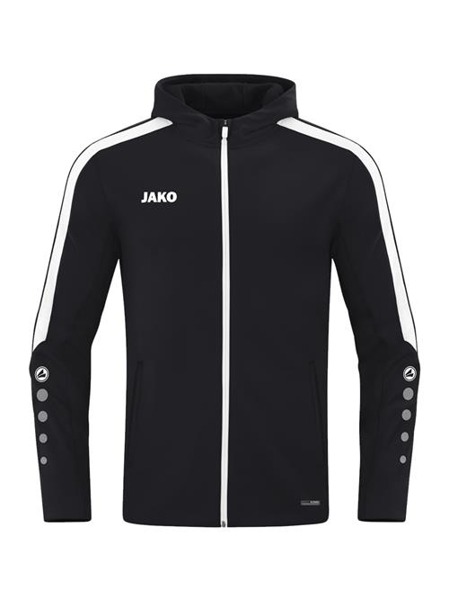 JAKO Sportsjakke 'Power'  sort / hvid