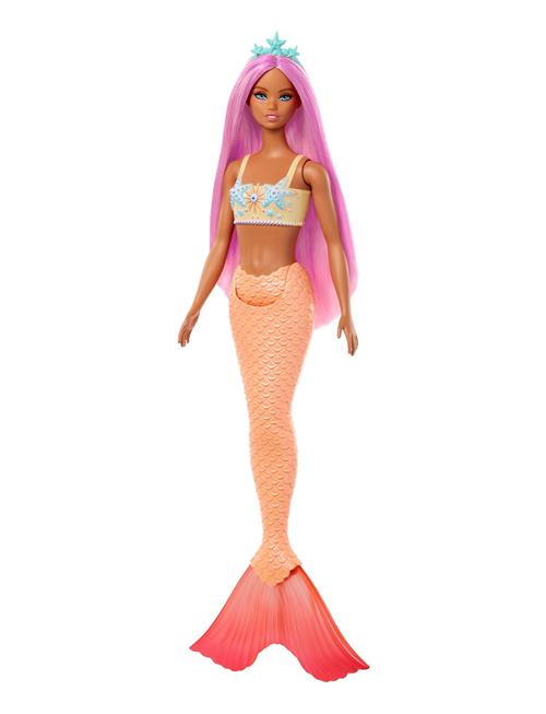 Barbie Fantasy Mermaid 3 - Light Pink Hair Barbie Patterned