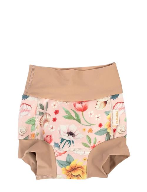 Lucca – Blebadebukser 2-3 År – Ocean Blossom Filibabba Pink