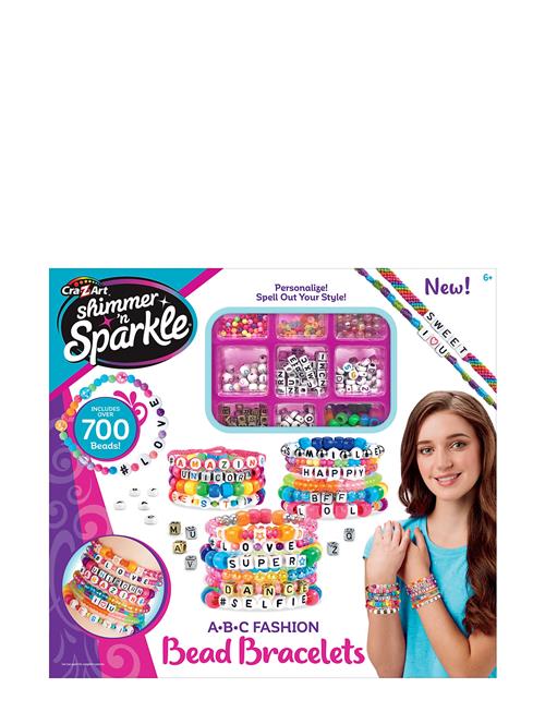 Shimmer N Sparkle Abc Beads Bracelets SHIMMER N SPARKLE Patterned