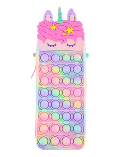 Pencil Case Pop It Unicorn Robetoy Patterned