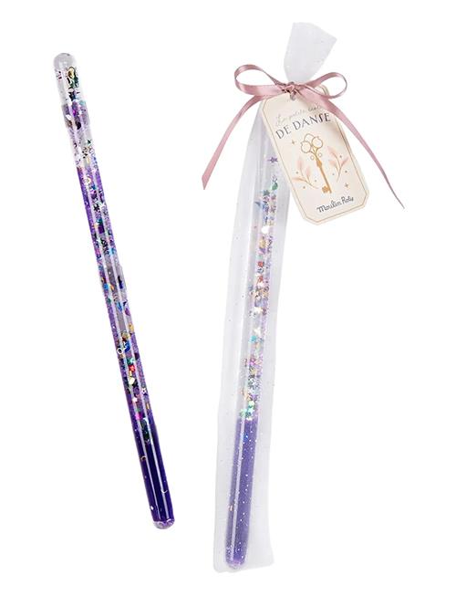 Magic Wand - Violet - La Petite Ecole De Danse /6 Moulin Roty Patterned