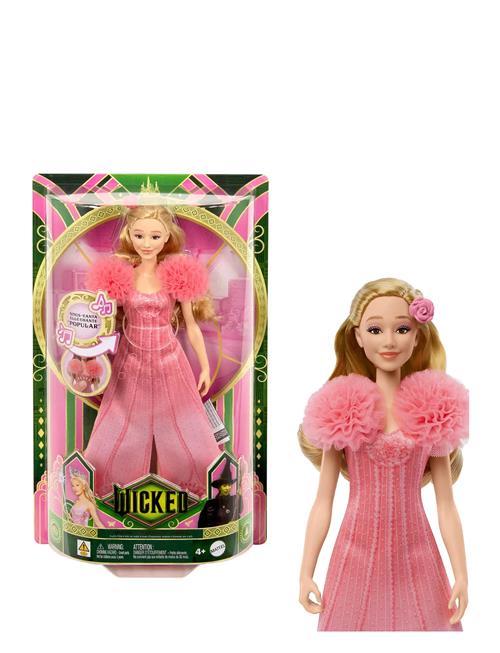 Wicked Singing Glinda Fashion Doll, Posable With Removable Movie Fashions & Accessories Wicked Patterned