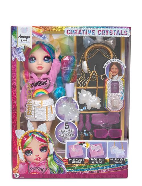 Rainbow High Creative Crystals Fashion Doll- Amaya Rainbow High Patterned