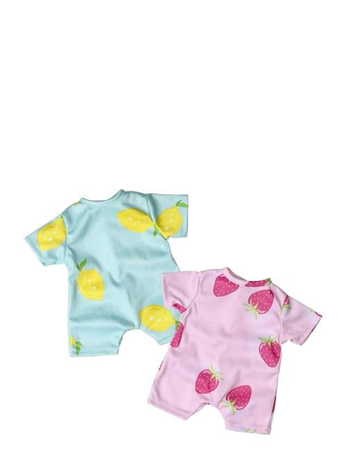 Pyjamas 2-Pack, 36-41 Cm Micki Leksaker Patterned