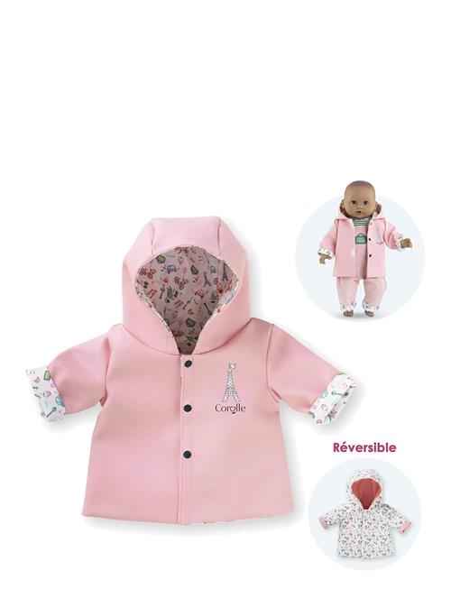 Corolle Doll Clothes Reversible Raincoat, 30 Cm Corolle Pink