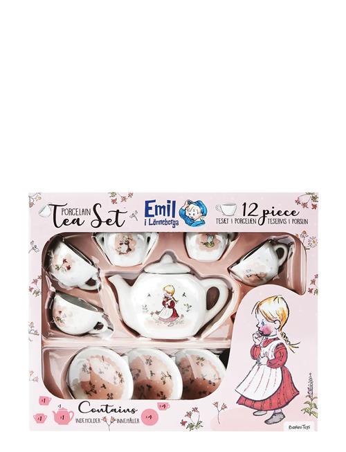 Porcelain Tea Set With Ida - Emil I Lönneberga Barbo Toys White