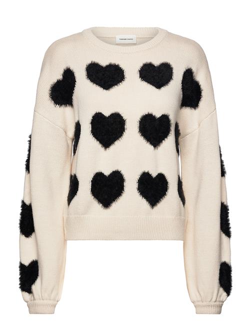 Heart Pullover Fabienne Chapot Cream