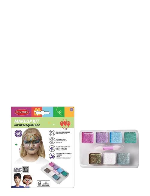 Face Paint Set Glitter And Brush IPK Patterned