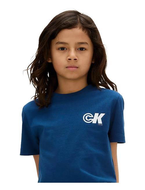 Seasonal Ck Regular Tee Calvin Klein Blue