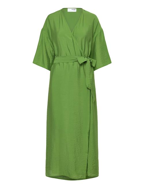 Slfvilmi 3/4 Ankle Wrap Dress Selected Green