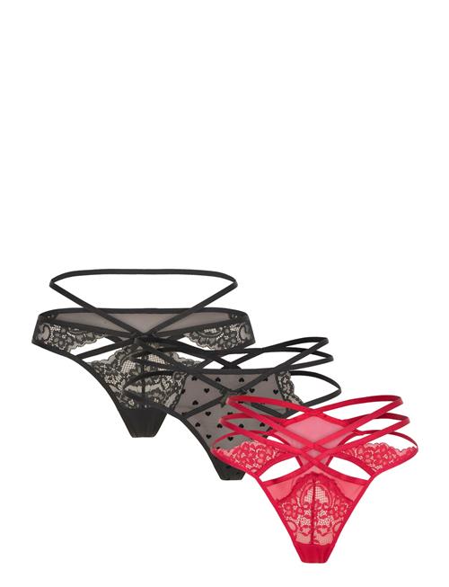 Fashion String 3-Pack Hunkemöller Black