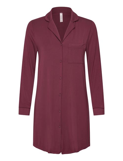 Essential Jersey Shirtdress Hunkemöller Burgundy