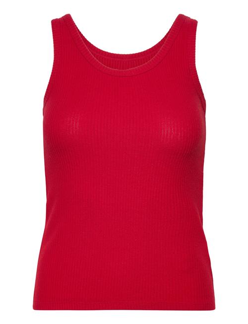 Singlet Brushed Jersey Rib Hunkemöller Red