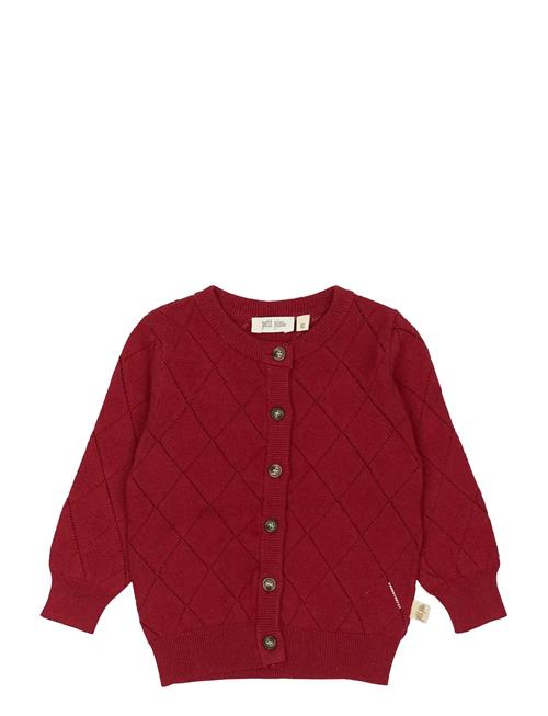 Ppdanna Cardigan Knit Petit Piao Red
